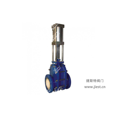 氣動(dòng)陶瓷雙閘板閥JZ644TC